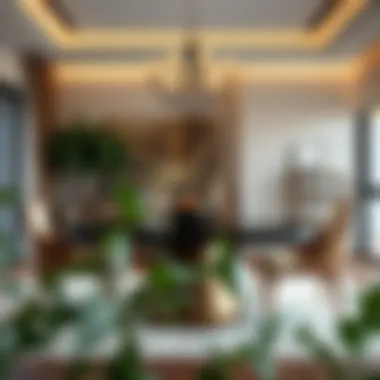 Sophisticated Dining Table Design Elegant dining table setting with natural elements