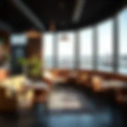 Contemporary furniture showcasing Amasya Tabure Cafe's unique design