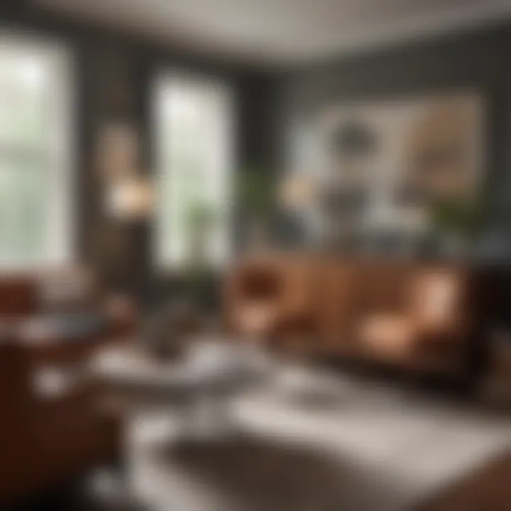 Diverse American service models arranged in a stylish setting