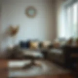 Footrest Enhancing Aesthetics Elegant footrest enhancing living room aesthetics