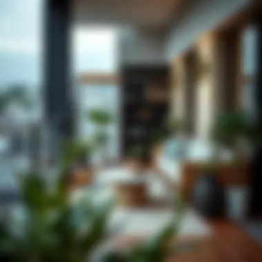 Modern Balcony Setup Modern balcony setup featuring unique decor elements