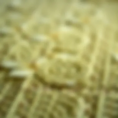 The Luxurious Texture of Bamboo Silk Carpets Luxurious bamboo silk carpet texture