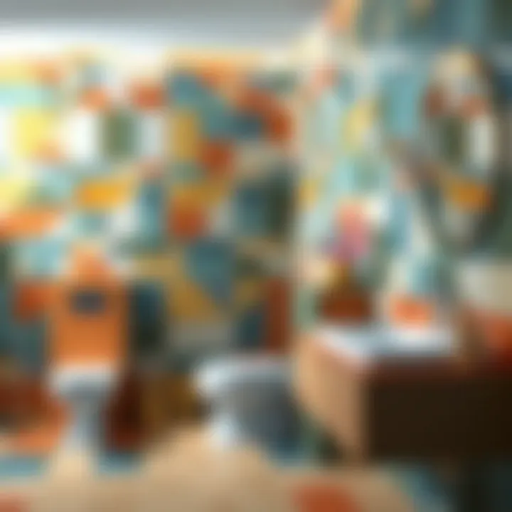 Vibrant Tile Designs for Bathrooms Vibrant and colorful tile designs for bathrooms