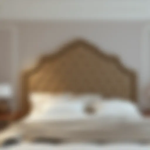 Elegant Headboard Design Elegant design of a bed headboard