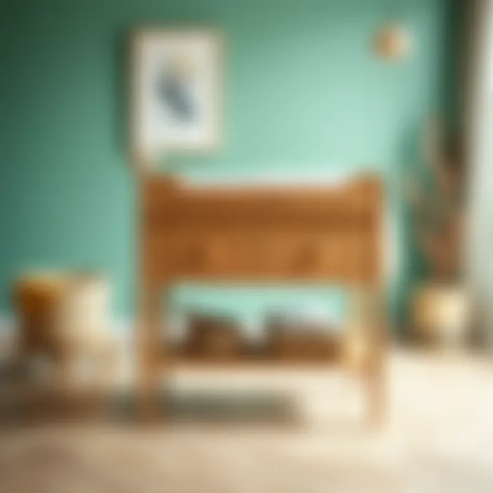 Eco-Friendly Changing Table Stylish changing table made with eco-friendly materials