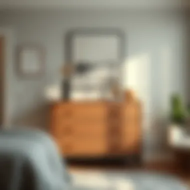 User Experience with a Five-Drawer Dresser User-friendly design of a five-drawer dresser featuring ample storage.