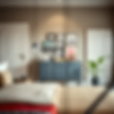 Five-Drawer Dresser in Contemporary Home Decor Stylish five-drawer dresser complementing contemporary home interiors.