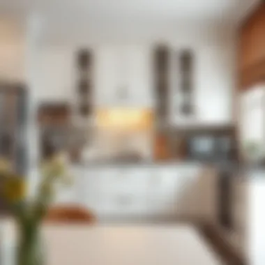 Functional storage solutions in kitchen cabinets