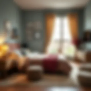 Charming Bedroom Design Emphasizing Thoughtful Decoration Charming bedroom design with thoughtful decor