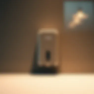 Touchless Paper Towel Dispenser Close-up of a touchless paper towel dispenser