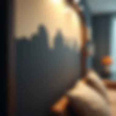 Close-up of a magnetic board with unique design patterns and aesthetic appeal.