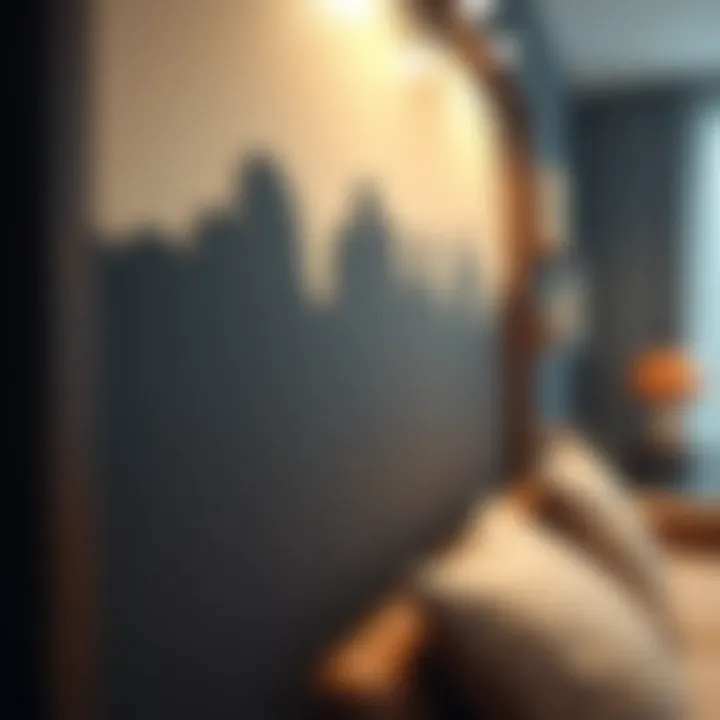 Close-up of a magnetic board with unique design patterns and aesthetic appeal.