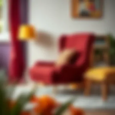 Comfortable Colorful Children's Chair Colorful children's chair designed for comfort