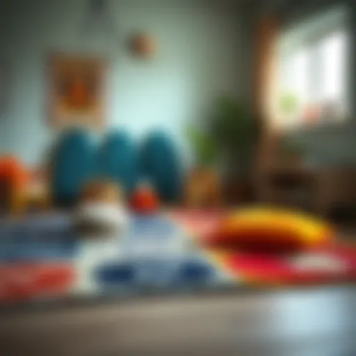 Colorful rug designs for children's rooms