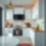 Compact kitchen cabinet design