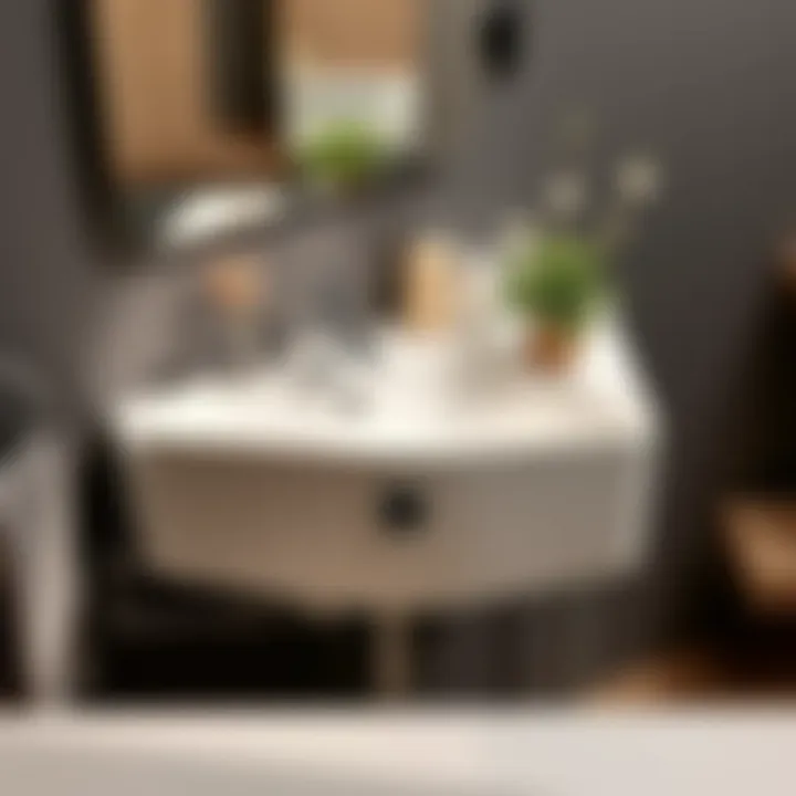 Material options for compact sinks