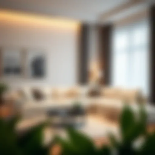 Stylish Couch Cover for Modern Interiors Elegant couch cover in a modern living room setting