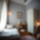 Soft lighting in a baby room