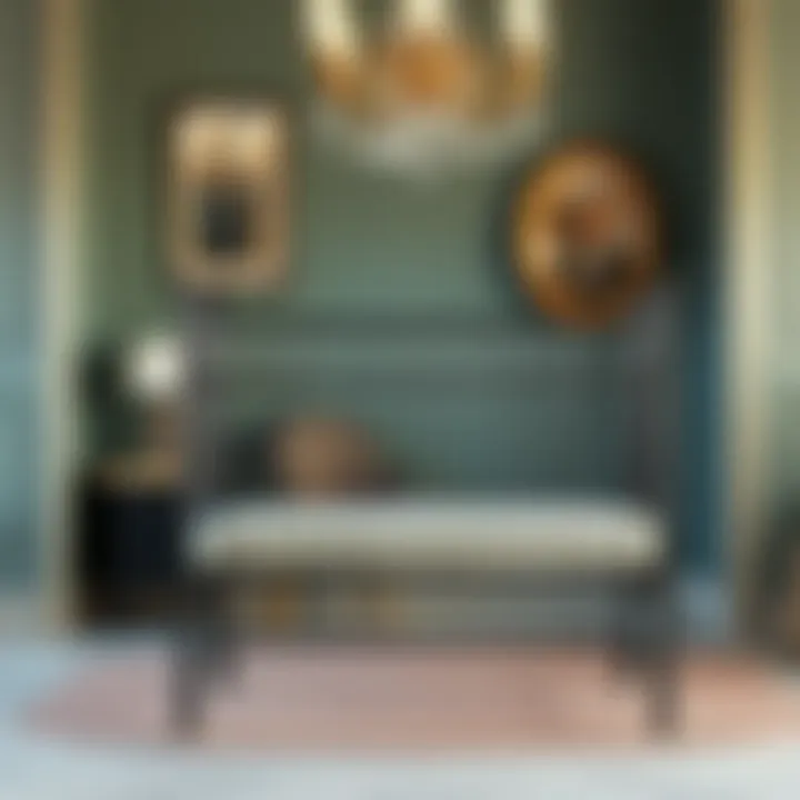 Variety of iron baby cribs in different styles and finishes