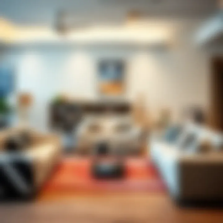 Diverse styles of sporty sofa sets displayed together