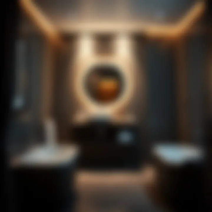 Innovative Bathroom Lighting Solutions Innovative lighting solutions enhancing the ambiance of a bathroom