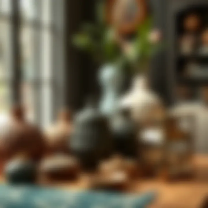 Variety of decorative accessories for unique styles