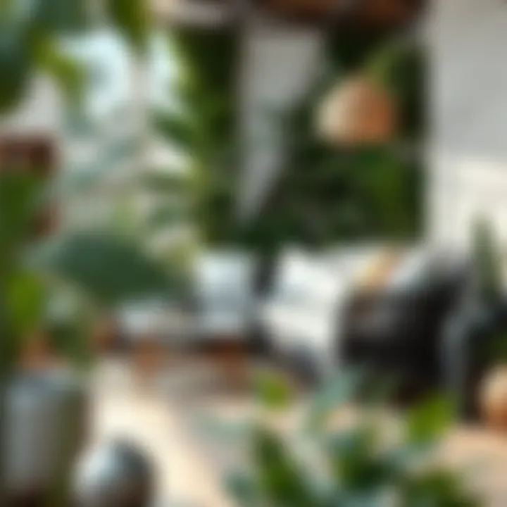 Cozy Rattan Garden Sofa Cozy rattan garden sofa surrounded by greenery