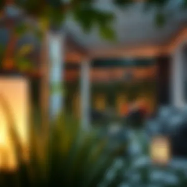 Creative design ideas for garden illumination