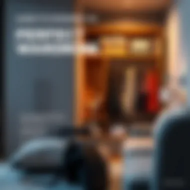 Infographic illustrating wardrobe selection criteria