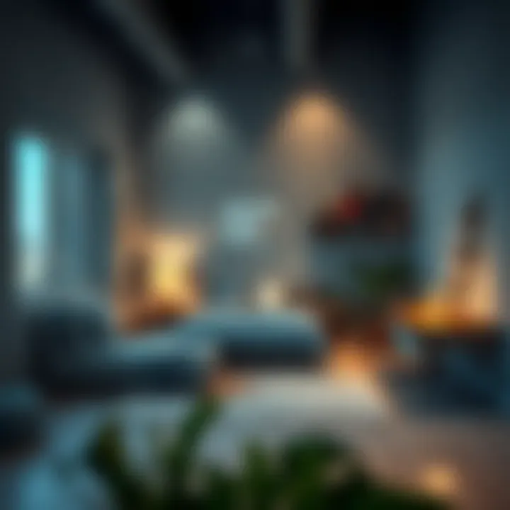 Trendy Youth Room Arrangement Showcasing Space Efficiency Trendy youth room arrangement showcasing space efficiency