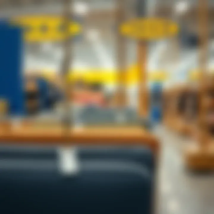 Price tags on various items in IKEA Kartal highlighting affordability.