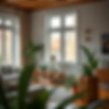 Indoor Charm: Stylish Wooden Planters Stylish indoor wooden planters enhancing a living room