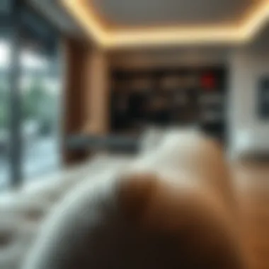 Design Detail: The Art of a Submerged Couch Detail of the innovative design of a submerged couch