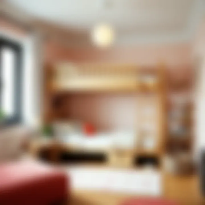 Cozy children's room featuring an Istikbal bunk bed