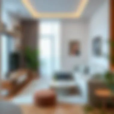 Trendy Furniture in a Divan House Trendy furniture pieces in a divan house setting, highlighting stylish decor choices