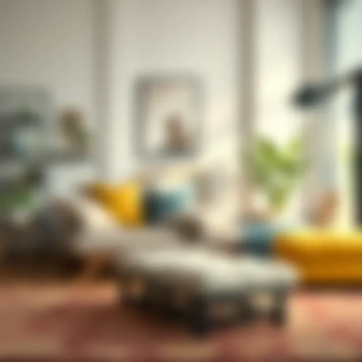 Footrests in Diverse Interior Styles Combination of footrests with various interior styles