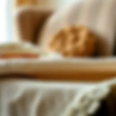 Luxury Texture Square Tea Cloth Luxurious square tea cloth with rich textures