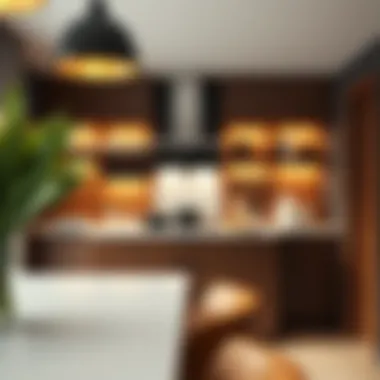 Stylish Kitchen Design Stylish kitchen design showcasing aesthetic elements