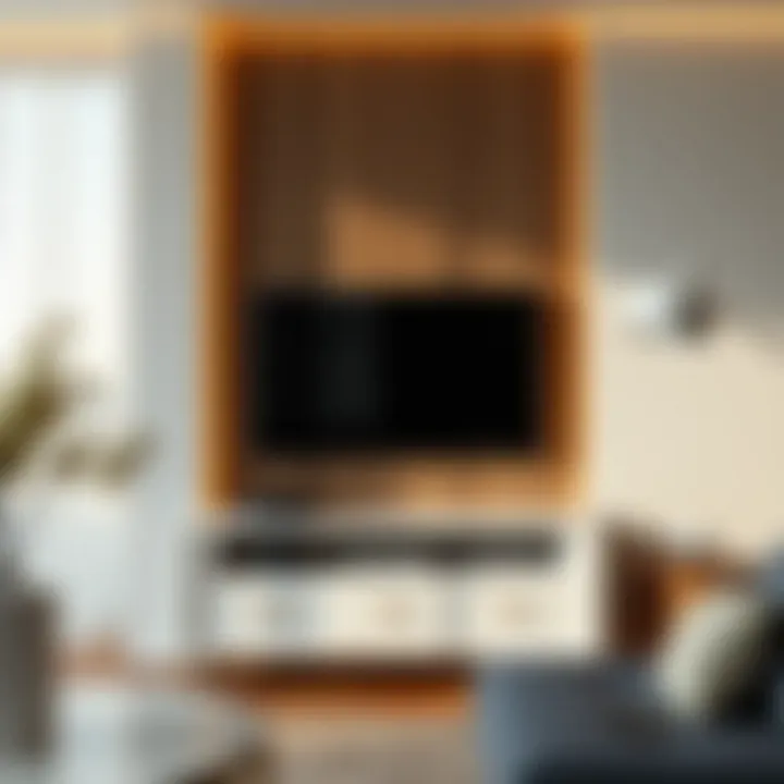 Compact TV unit ideal for small spaces