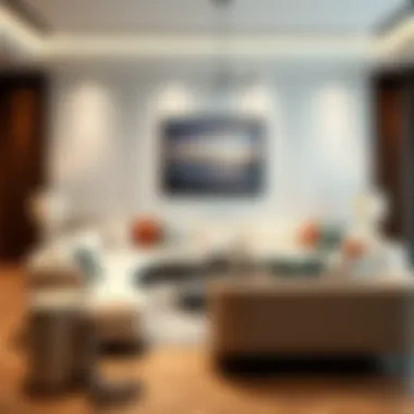 Elegant Modern Sofa Set Elegant modern sofa set in a contemporary living room