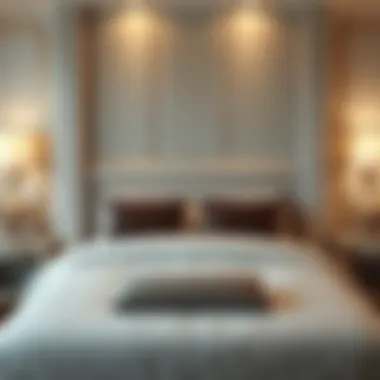 Sophisticated Design of Double Bed Luxurious 160x200 double bed featuring elegant design and plush bedding