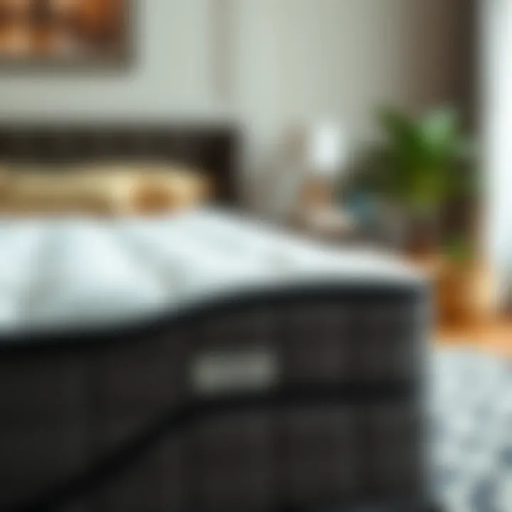 Luxurious Foam Mattress Quality Luxurious foam mattress close-up