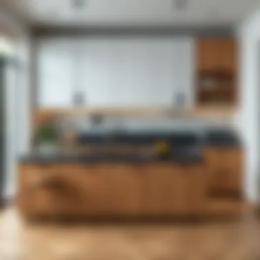 Functional and Comfortable Kitchen Design Minimalist kitchen furniture showcasing functionality and comfort