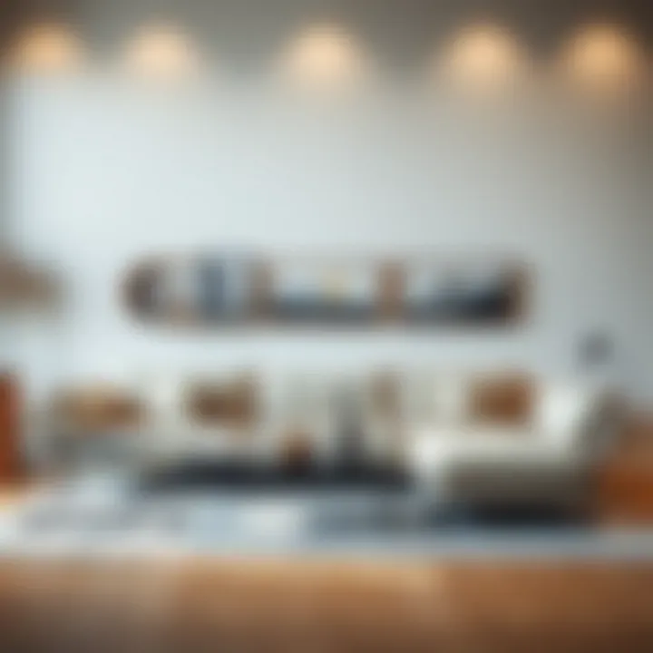 Innovative Designs for Contemporary Homes Modern triple sofa showcasing unique design elements