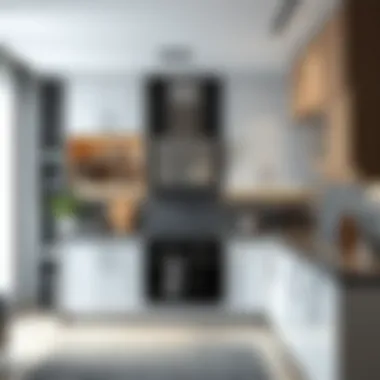 Modern Aesthetic Kitchen Cabinet Elegant kitchen cabinet design showcasing modern aesthetics