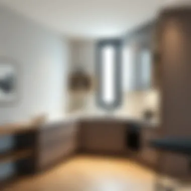 Sleek Minimalist Kitchen Corner Furniture Versatile kitchen corner furniture in a minimalist style