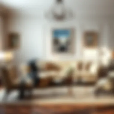 Timeless Elegance: Classic Sofa Arrangement Classic sofa arrangement with elegant décor