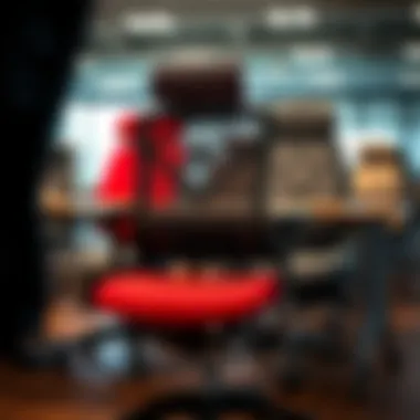 Diversity in Office Chair Mechanisms Various types of office chairs showcasing different mechanisms