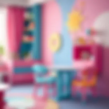 Vibrant Children's Furniture Colorful furniture piece for children's room