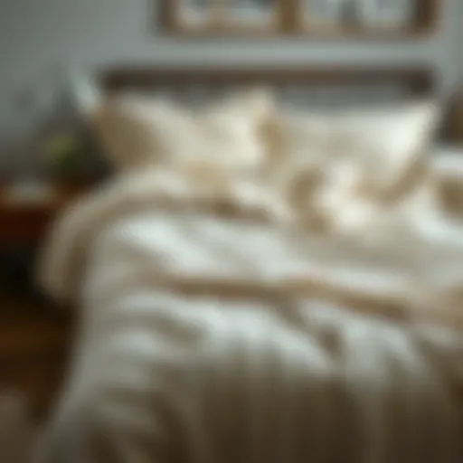 The Elegance of Cotton Quilts Cozy cotton quilt spread elegantly on a bed